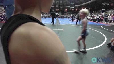 52 lbs Consi Of 16 #2 - Logan Highers, Black Fox Wrestling Club vs Cannon Henry, Piedmont