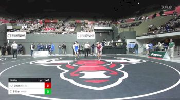 128 lbs Round Of 16 - Jeff Lopez, Clovis West vs Cameron Silber, Madera