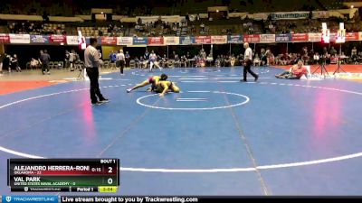 165 lbs Finals (2 Team) - Val Park, United States Naval Academy vs Alejandro Herrera-Rondon, Oklahoma