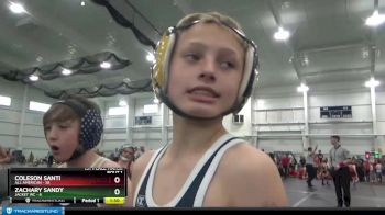 80 lbs Finals (2 Team) - Brooks Burmeister, All American vs Max Flanagin, Jacket WC
