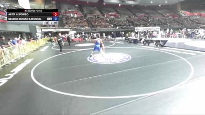 97 kg Cons. Round 1 - Alex Alfonso vs George Espana-Sandoval, Espana Wrestling