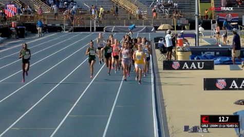 Girls' 1500m, Finals 1 - Age 15-16