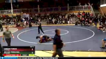 132 lbs Cons. Round 5 - Jordan Tobias, Chiawana vs Brysen Penaloza, La Grande