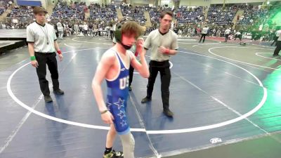 85 lbs Round Of 32 - Michael Beyer, Tnwc vs No Show No Show, Loma Cowboys