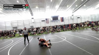 Rr Rnd 3 - Jayce Powers, Mantanona TC vs Bishop Afoa, Legends Of Gold LV