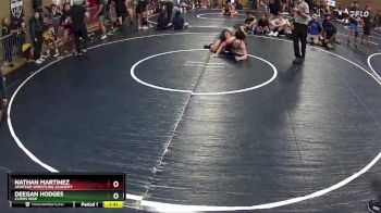 163 lbs Champ. Round 1 - Nathan Martinez, Amateur Wrestling Academy vs Deegan Hodges, Clovis High