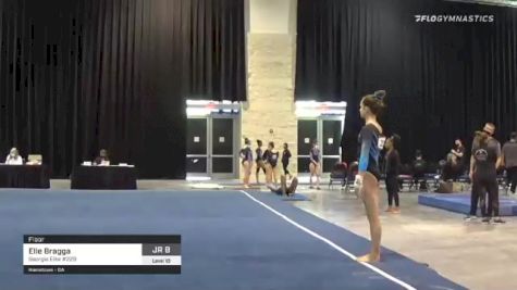 Elle Bragga - Floor, Georgia Elite #229 - 2021 USA Gymnastics Development Program National Championships