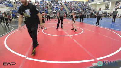 64 lbs Semifinal - Nash McCuistion, Tiger Trained Wrestling vs Hank Hurd, Pawhuska
