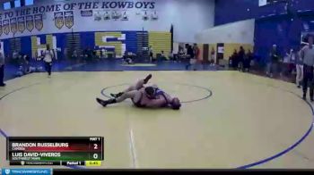 145 lbs Cons. Semi - Luis David-Viveros, Southwest Miami vs Brandon Russelburg, Camden