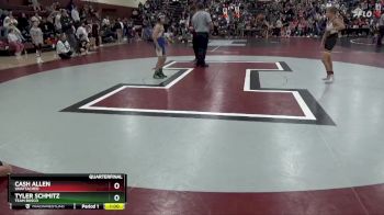 J-6 lbs Quarterfinal - Tyler Schmitz, Team Bosco vs Cash Allen, Unattached