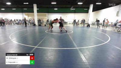 285 lbs Consi Of 32 #2 - Micah Gillespie, VA vs Zachariah Fapuiaki, VA