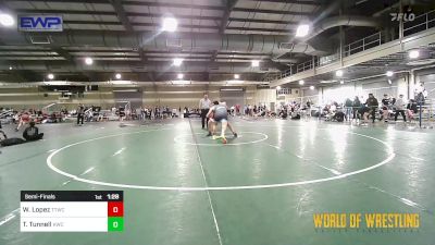 200 lbs Semifinal - Waylan Lopez, Team Tulsa Wrestling Club vs Trey Tunnell, Keystone Wrestling Club