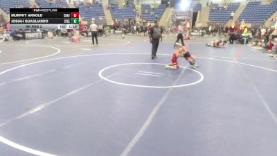 53 lbs Rr Rnd 2 - Murphy Arnold, Chatfield WC vs Josiah Guagliardo, Steel City Reloaded WC