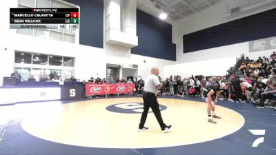 120 lbs Quarterfinal - Sean Willcox, St. John Bosco vs Marcello Calavitta, Esperanza