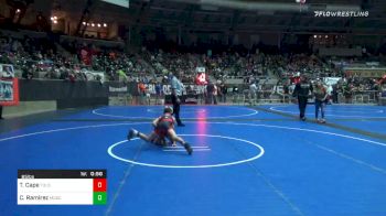 Consolation - Taydem Cape, Team Tulsa vs Christopher Ramirez, McDonald County WC