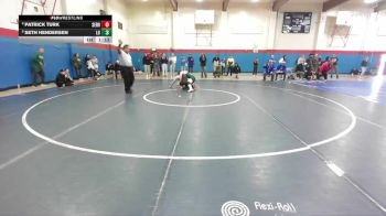 Boys 138 lbs Champ. Round 1 - Seth Hendersen, Live Oak Boys vs Patrick Turk, Serra Boys