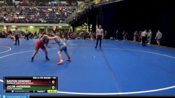 115 lbs Round 1 - Easton Oswskey, Superior Wrestling Academy vs Jacob Andersen, Amery Warrior`s