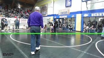 45 lbs Consi Of 4 - Lawson Bohner, Buck Pride Wrestling vs Sekani Mckissick, Red Ryder Wrestling Club