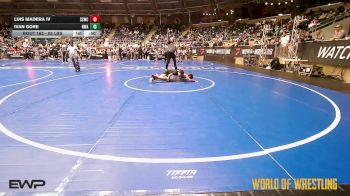 85 lbs Consi Of 8 #2 - Luis Madera IV, Southwest Stallions WC vs Ivan Gore, Nolf Wrestling Academy