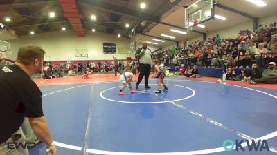 55 lbs Consi Of 8 #1 - Henry Hicks, Morris Wrestling Association vs Kamrei Downing, Berryhill Wrestling Club