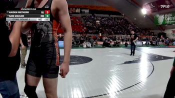 4A 215 lbs Cons. Round 2 - Sam Mahler, Fruitland vs Kaiden Rietkerk, Filer