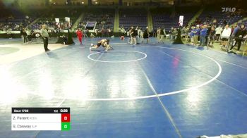 113 lbs Consi Of 16 #1 - Zachary Parent, Keene vs Graham Conway, Saint John's Prep