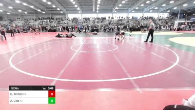 120 lbs Consi Of 32 #2 - Blake Trelles, CA vs Alexander Liss, NJ