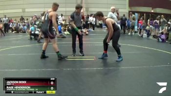 200 lbs Round 1 (6 Team) - Rage Henderson, American Gladiators-Thunder vs Jackson Boxx, Ares