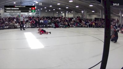 26 lbs 7th Place Match - Winston Krcilek, Louisville Wrestling Club vs Anzo Johnson, Norfolk Catholic