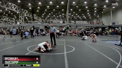 76 lbs Placement (4 Team) - Trapp Farber, Thunderstruck vs Matthew Bly, Mat Assassins Red