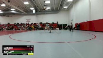 120 lbs 5th Place Match - Wyatt Faris, Pueblo County vs Ian Bacon, Vista Peak