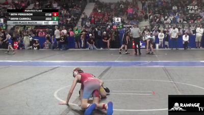 70 lbs Cons. Round 1 - Tyson Simmons, Thunderbird vs Brooks Conness, Wakeeney WC