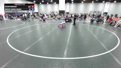 126 lbs Elijah Broady, Indiana Blue vs Brock Santa Maria, Arizona