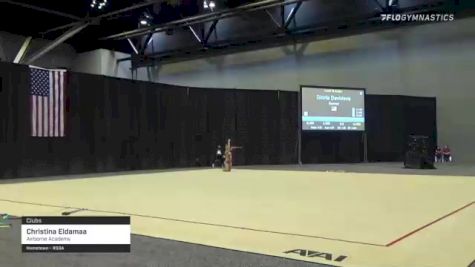 Christina Eldamaa - Clubs, Airborne Academy - 2021 USA Gymnastics Championships