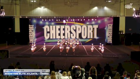 Showtime Elite Atlanta - Creed [2025 L2 Senior Day 1] 2025 CHEERSPORT Cartersville Classic