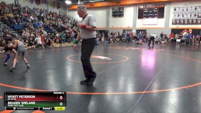 60 lbs Round 2 - Braden Wieland, Indee Mat Club vs Wyatt Peterson, DC Elite