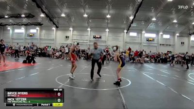 98 lbs Round 2 (4 Team) - Bryce Myers, WV Wild vs Nick Yetzer, The Wrestling Mill