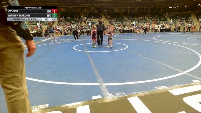 55 lbs Consi Of 4 - Kryton Fechner, Cushing Tigers vs Tucker Korb, Vinita Kids Wrestling