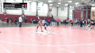 122 lbs Rr Rnd 1 - Saana Sharma, Alberta Elite Wwc vs Jocelyn Antes, Doughgirls