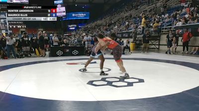 150 lbs Champ. Rd Of 128 - Hunter Anderson, Texas vs Maurice Ellis, Connecticut