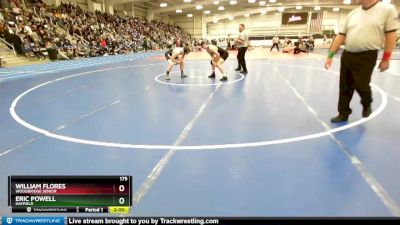 175 lbs Champ. Round 1 - William Flores, Woodbridge Senior vs Eric Powell, Hayfield