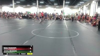 60 lbs Round 2 (4 Team) - Beau McKeown, Quaker Nation Black vs Mysta Brunson, Revolution Elite