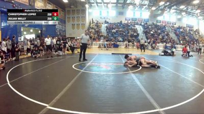 138 lbs Champ. Round 3 - Cane Smolarsky, Camden County Outsiders vs Neil Gilady, Cowboy Wrestling Club