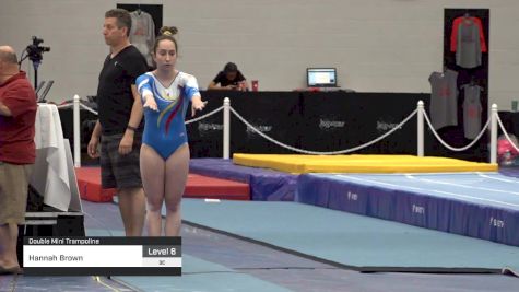 Hannah Brown - Double Mini Trampoline - 2019 Canadian Gymnastics Championships - TG