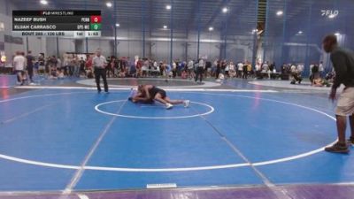 126 lbs Consi Of 32 #2 - Nazeef Bush, Penn vs Elijah Carrasco, GPS Wrestling Club