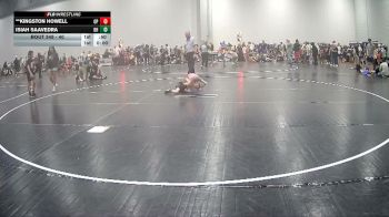 40 lbs Semifinal - Isiah Saavedra, Top Rank Hammers vs **Kingston Howell, Outlaws PWC
