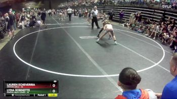 89 lbs Round 1 (6 Team) - Lauren Echeverria, Oregon Girls vs Lydia Robinette, Kansas Aqua Lizard