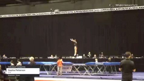 Sophia Patterson - Individual Trampoline, ETA - 2021 USA Gymnastics Championships