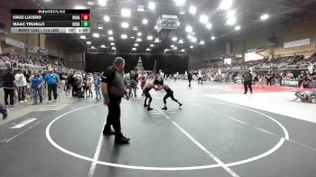 114 lbs Rr Rnd 4 - Cruz Lucero, Duran Elite vs Isaac Trujillo, Duran Elite