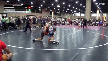 120 lbs Round 5 (6 Team) - Liam Nielsen, AR- 15 vs Jackson Lavin, Indiana Outlaws
